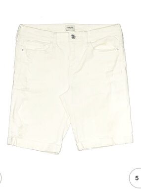 Sneak Peek Denim Roll-Cuff Shorts